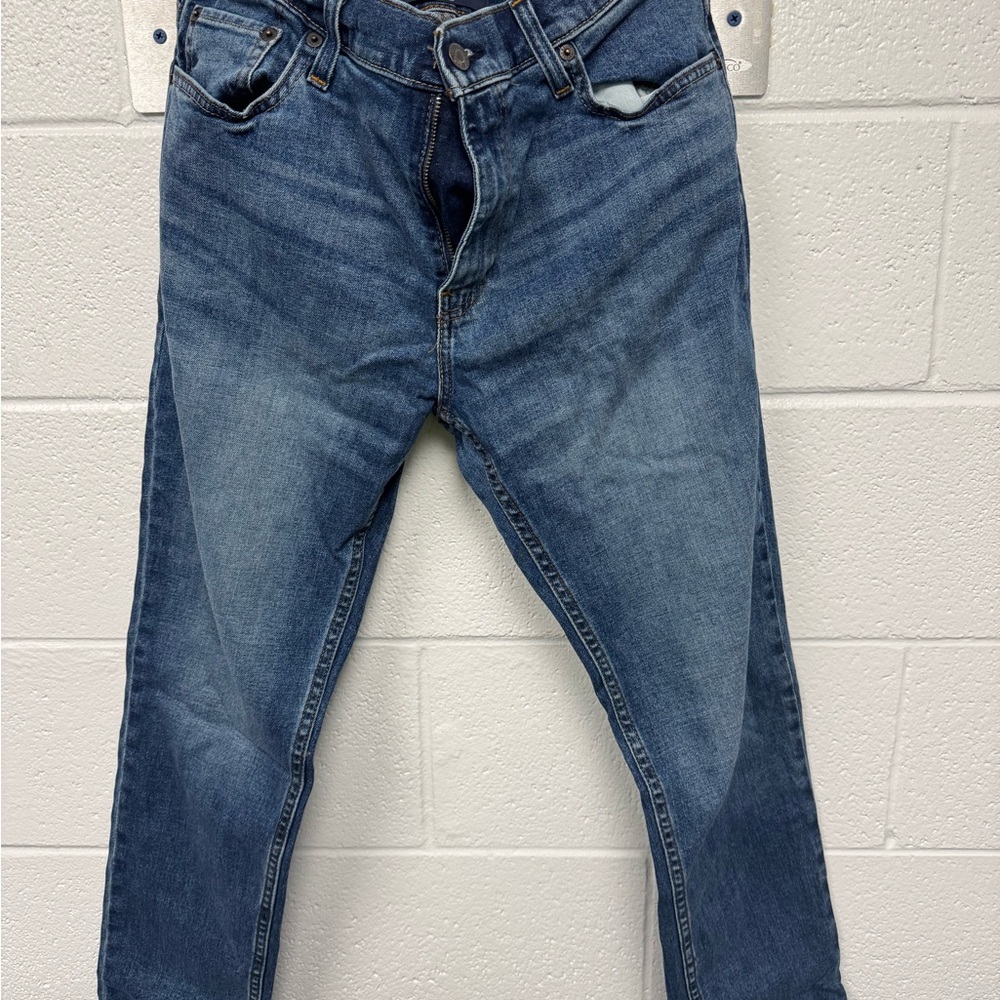 Hollister Men's Blue Skinny Jeans